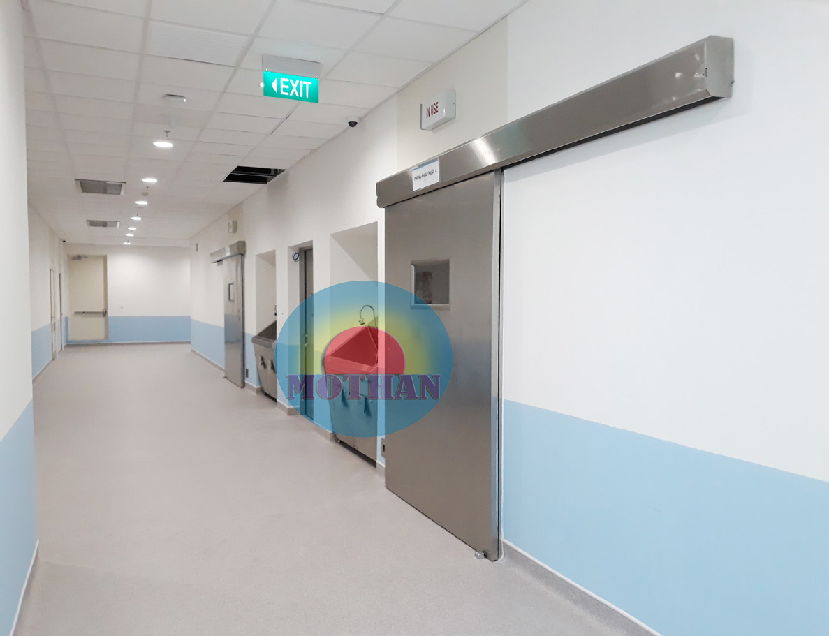 CỬA TRƯỢT TỰ ĐỘNG PHÒNG MỔ